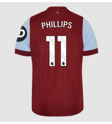 West Ham United Kalvin Phillips #11 Hemmatröja 2023-24 Kortärmad